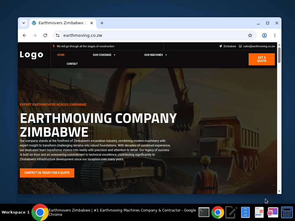 Earthmoving Zimbabwe