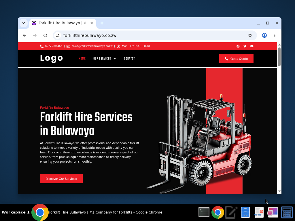 Forklift Hire Bulawayo